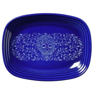 NEW Retired SKULL AND VINE TWILIGHT 12 Inch Large Rectangular Platter